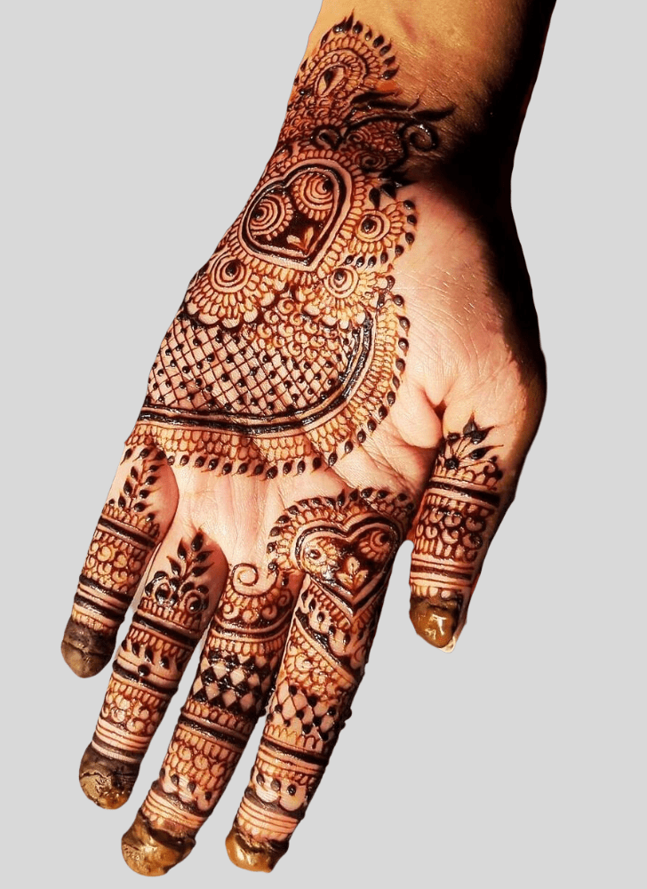 Radiant Uttarayan Henna Design