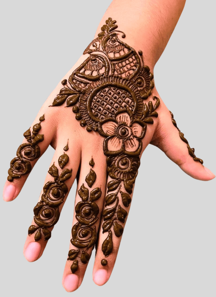 Splendid Uttarayan Henna Design