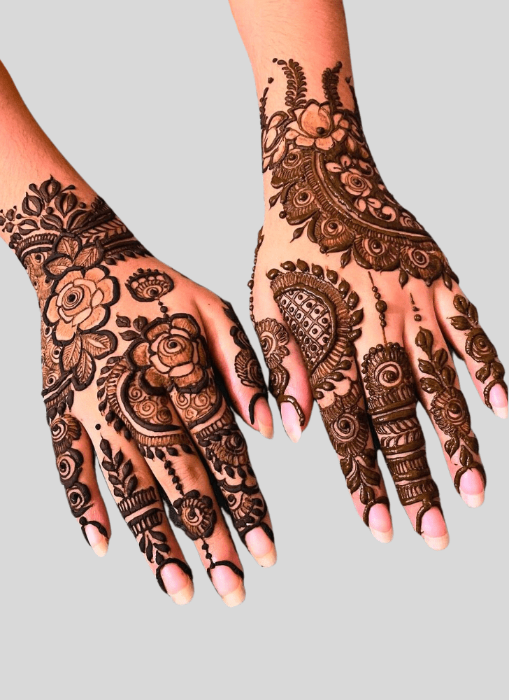 Stunning Uttarayan Henna Design