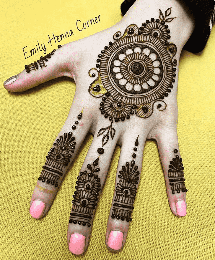 Enticing Vancouver Henna Design