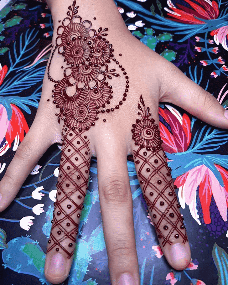 Lovely Vancouver Mehndi Design