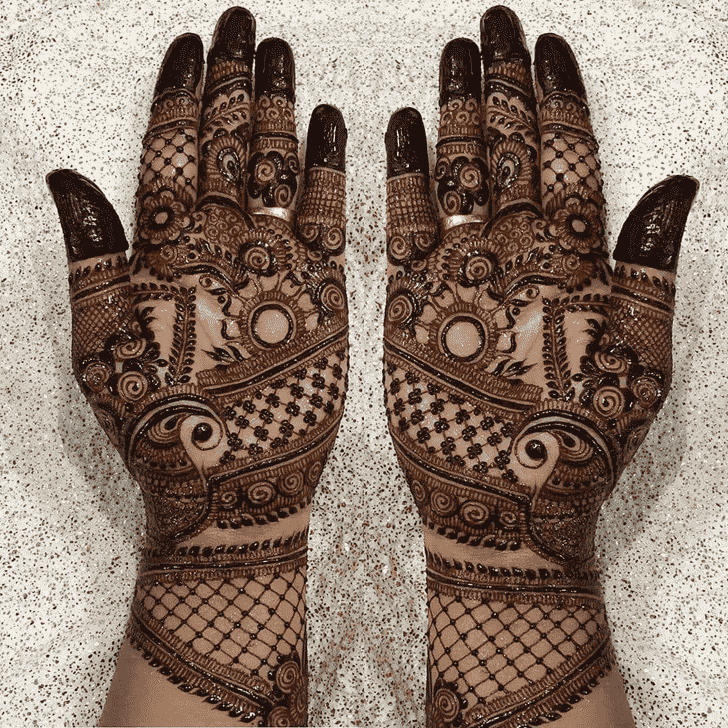 Pleasing Vancouver Henna Design