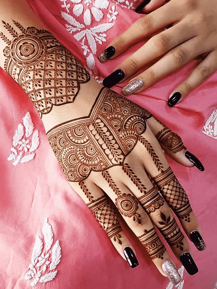 Fascinating Varanasi Henna Design