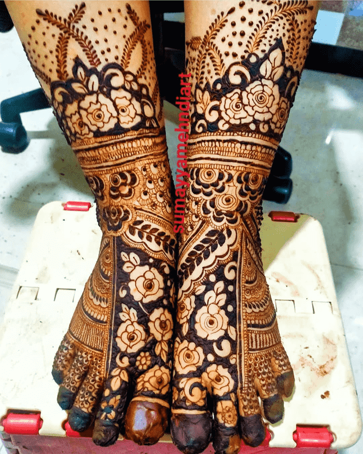 Resplendent Varanasi Henna Design