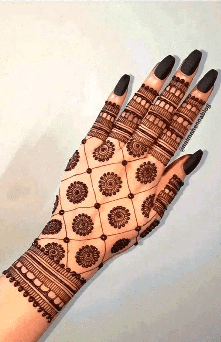 Adorable Very Simple Mehndi Design