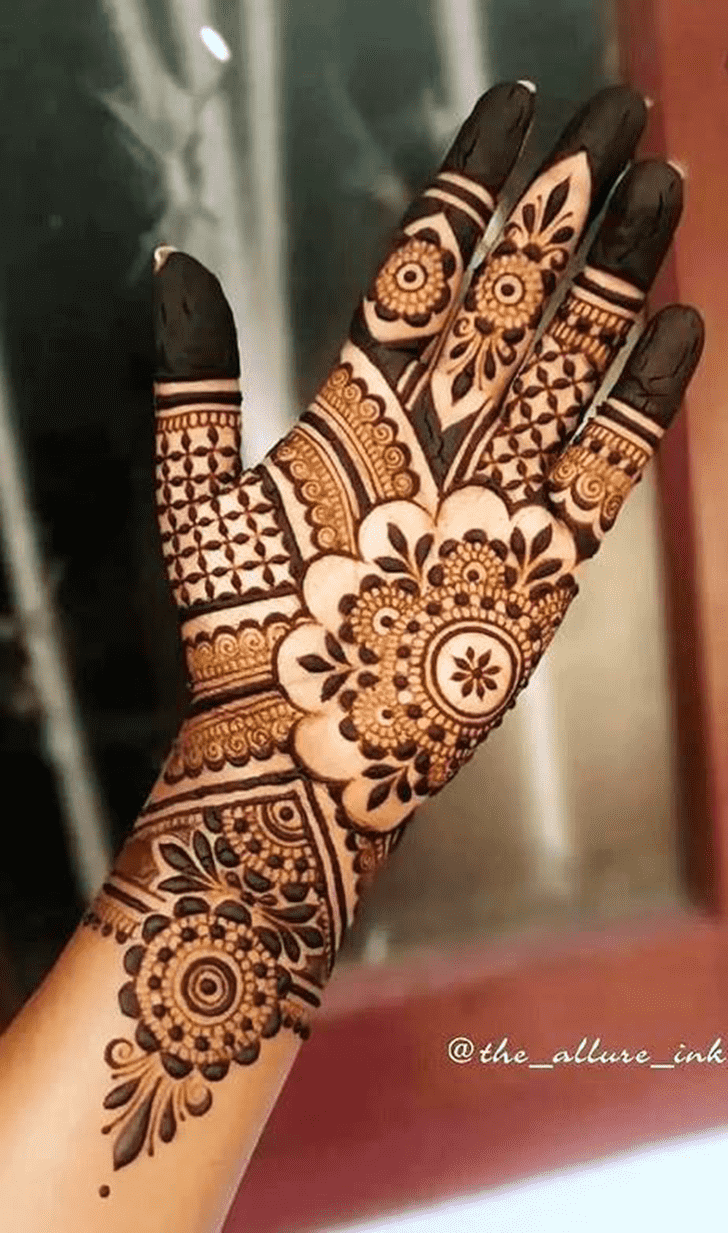 Captivating Very Simple Mehndi Design