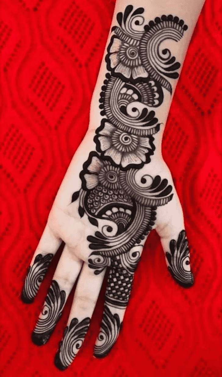 Arm Very Simple Mehndi Design