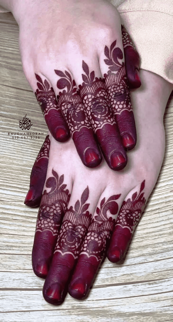 Excellent Very Simple Mehndi Design