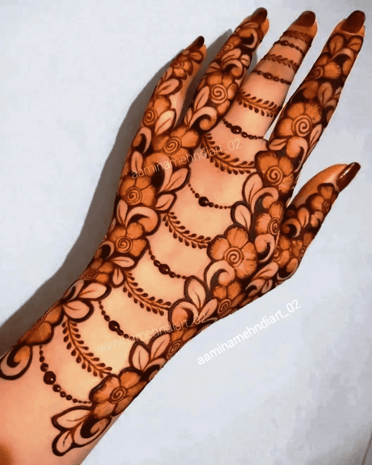 Fetching Very Simple Mehndi Design