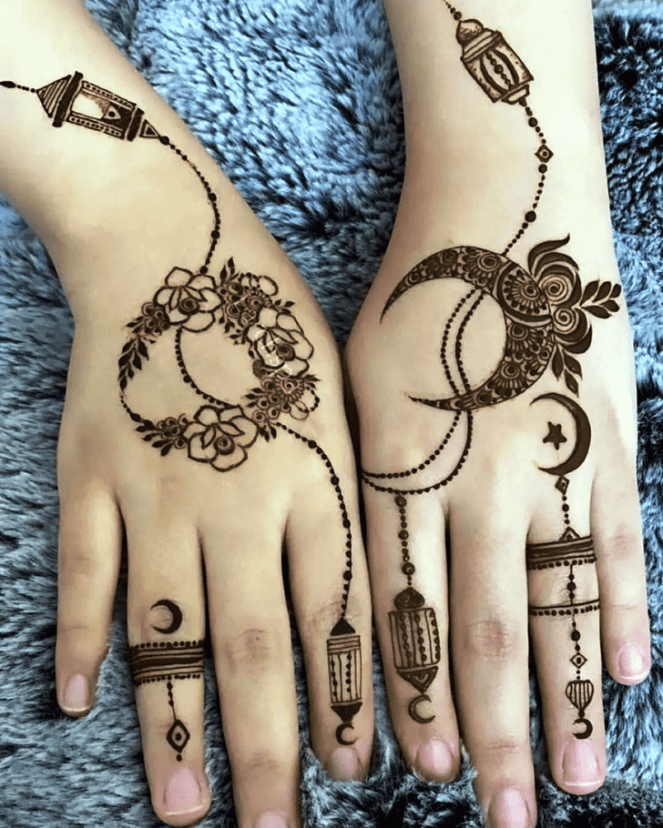 Ideal Very Simple Mehndi Design