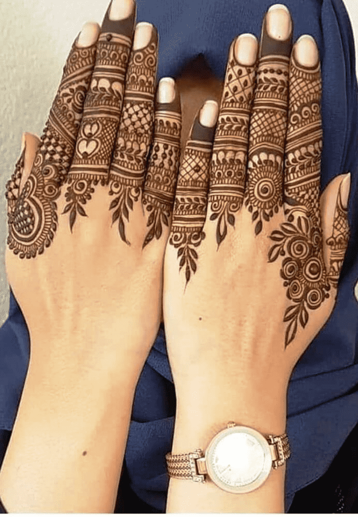 Magnetic Very Simple Mehndi Design