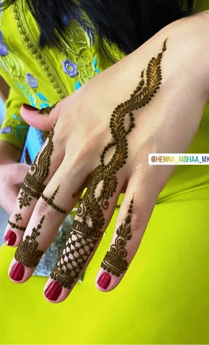 Nice Very Simple Mehndi Design