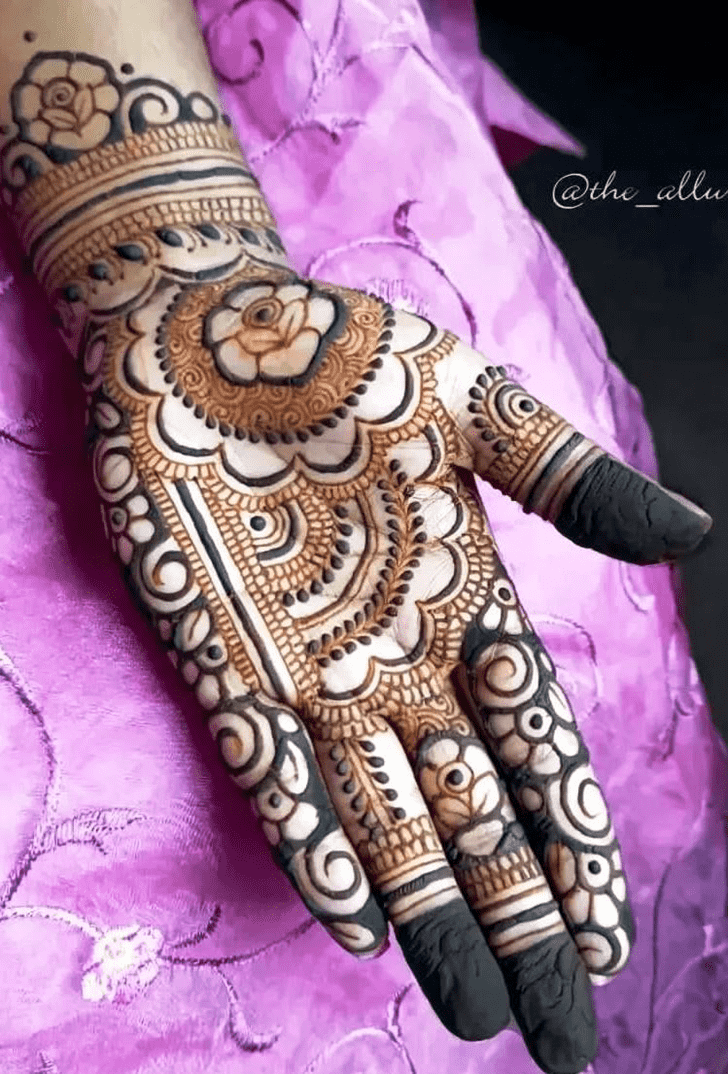 Slightly Very Simple Mehndi Design