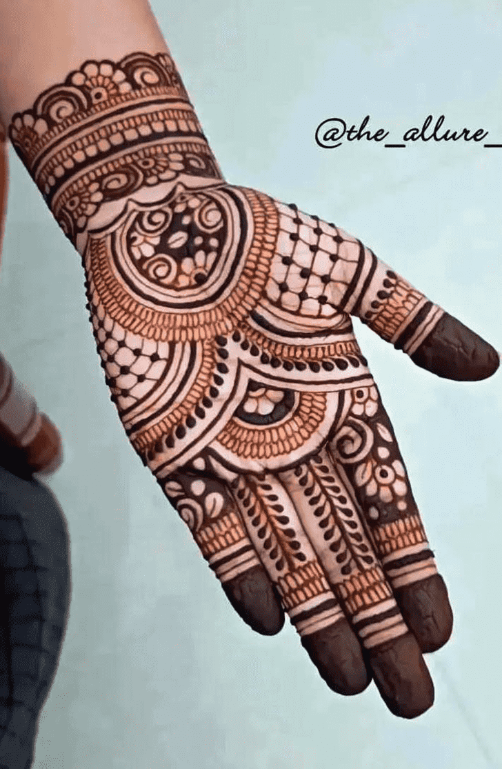 Splendid Very Simple Mehndi Design