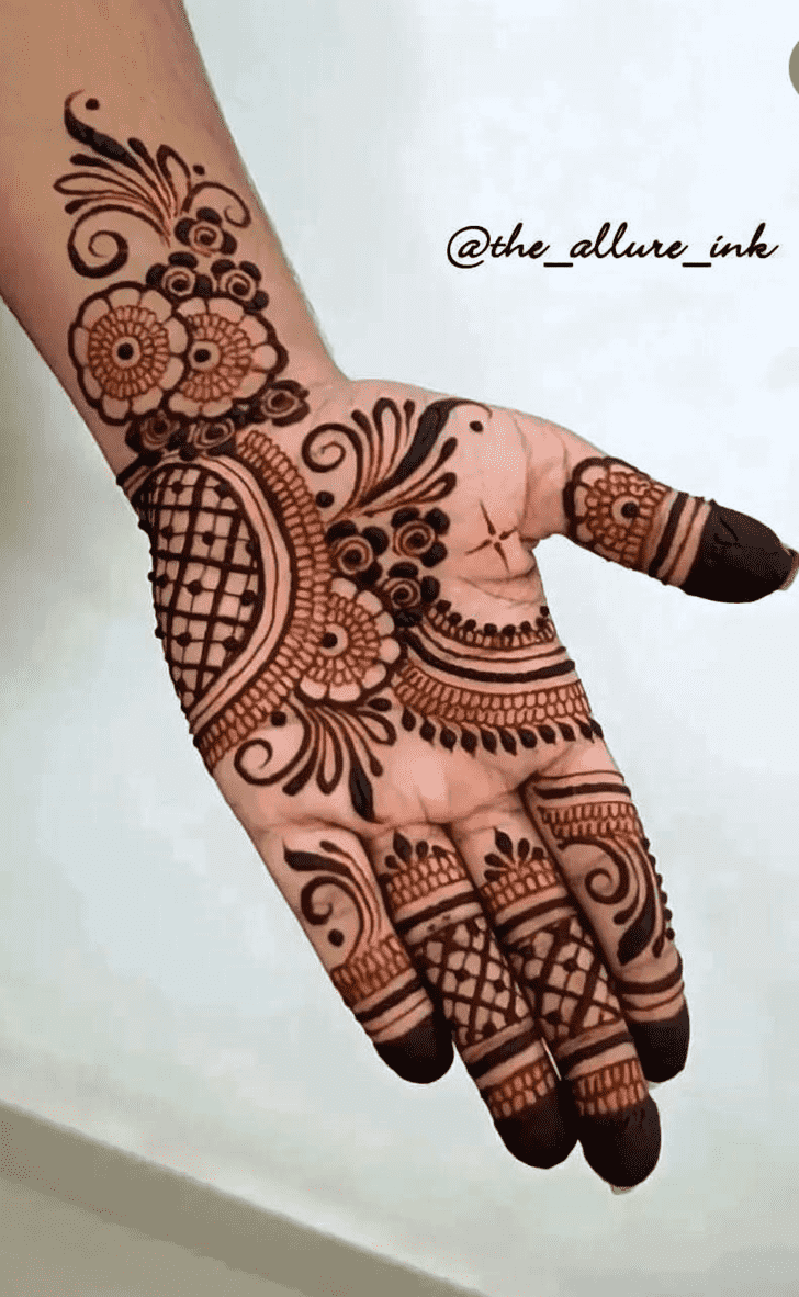 Superb Very Simple Mehndi Design