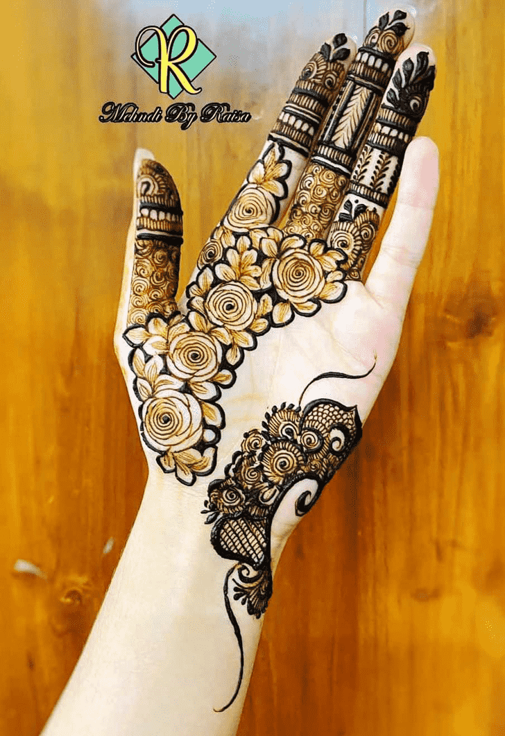 Captivating Visakhapatnam Henna Design