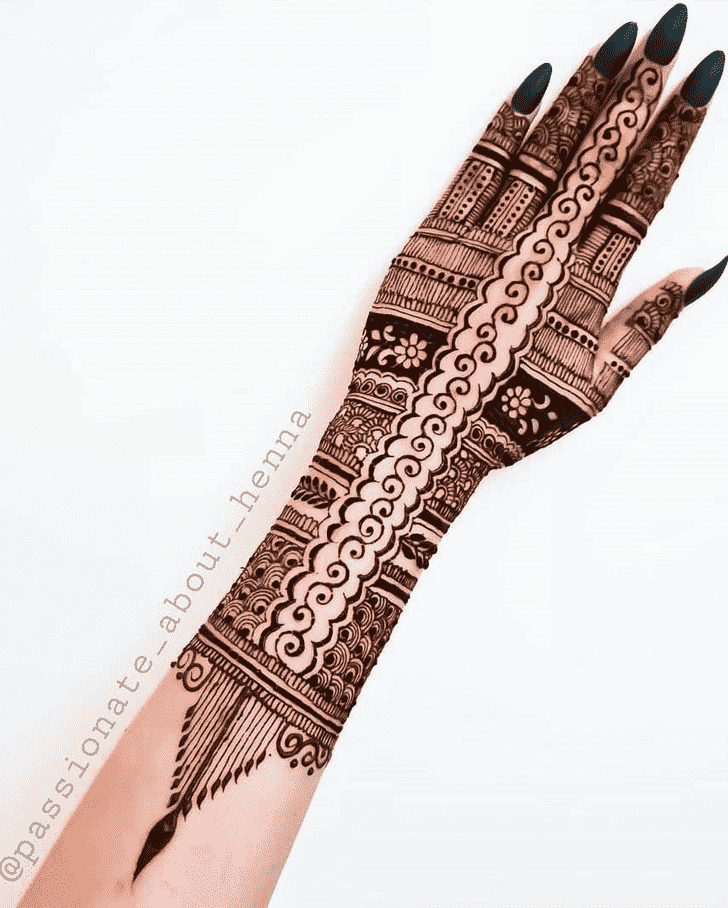 Charming Visakhapatnam Henna Design