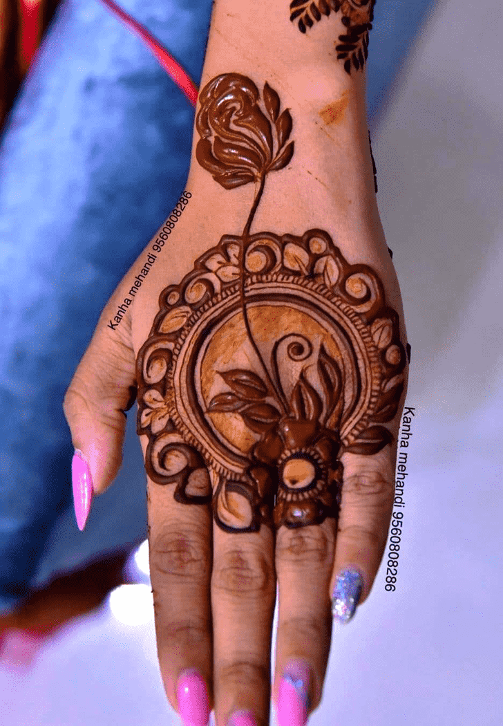 Elegant Visakhapatnam Henna Design