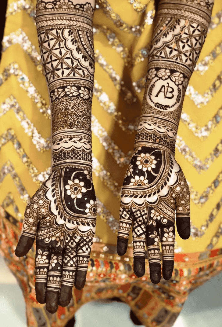 Fine Visakhapatnam Henna Design