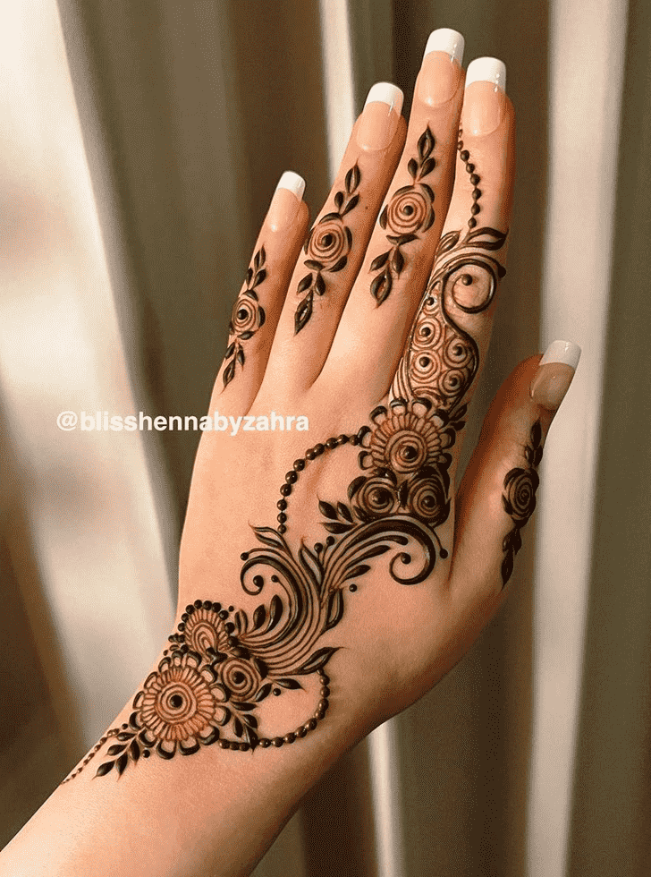 Magnetic Visakhapatnam Henna Design