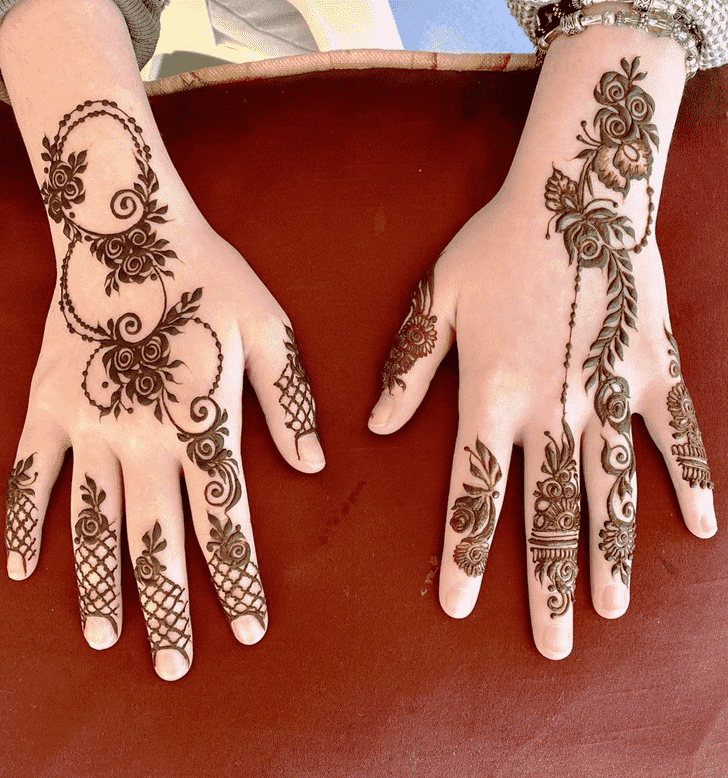 Stunning Visakhapatnam Henna Design