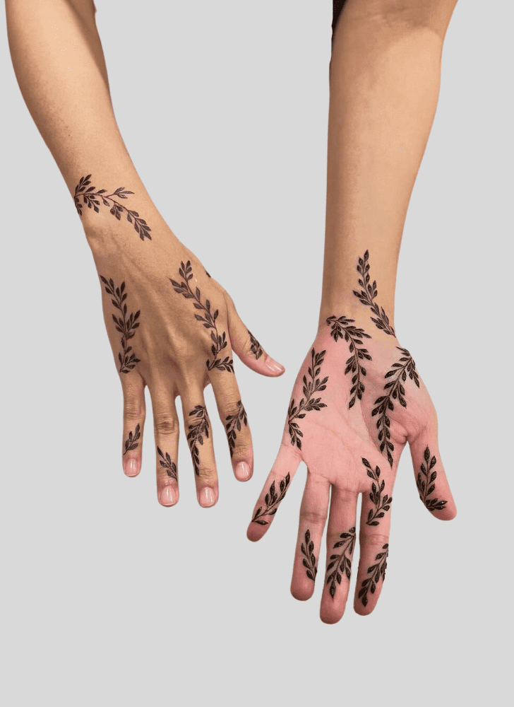 Arm Vrindavan Henna Design