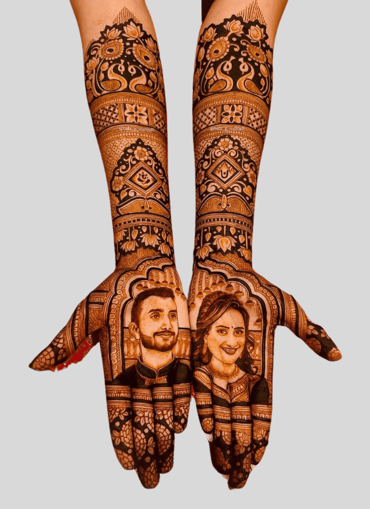 Admirable Wedding Mehndi Design