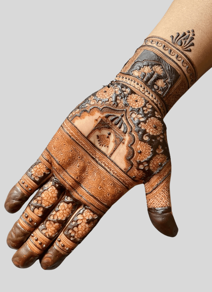 Angelic Wedding Henna Design