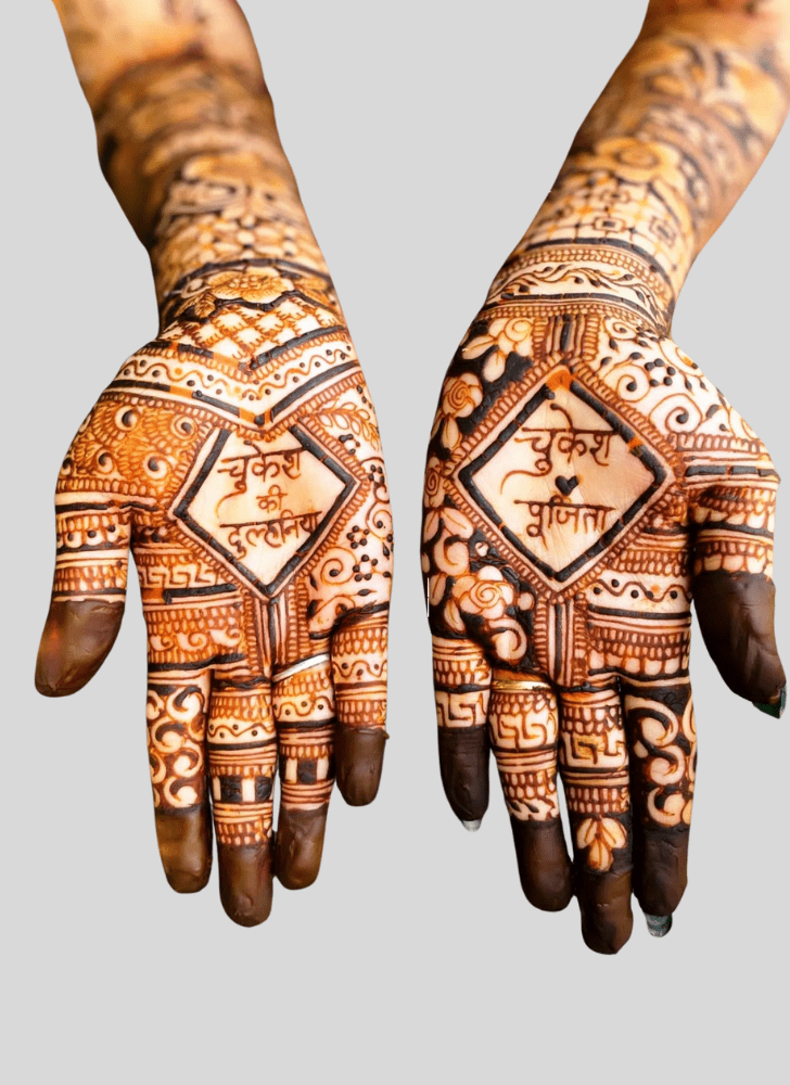 Bewitching Wedding Henna Design