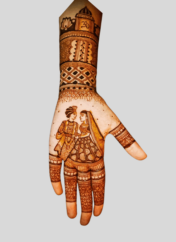 Grand Wedding Henna Design