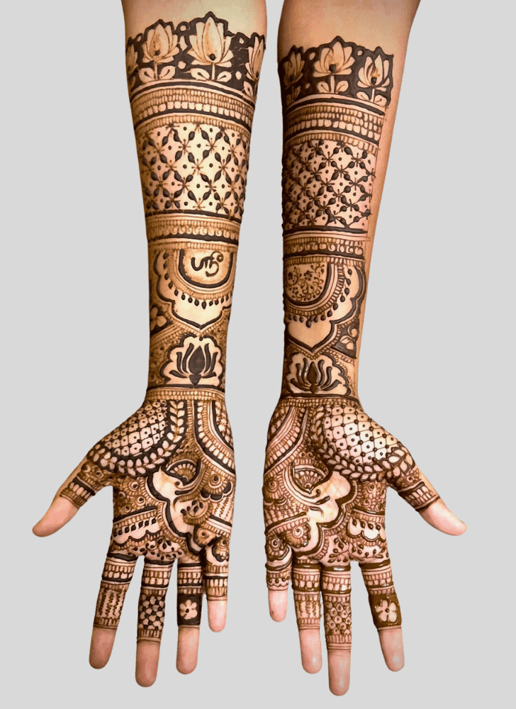 Ideal Wedding Henna Design