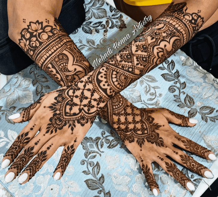 Wonderful Wedding Mehndi Design