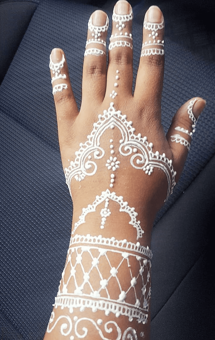 Complete White Mehndi Henna