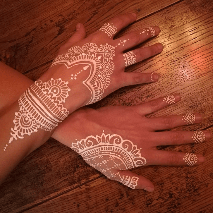 Indian White Mehndi