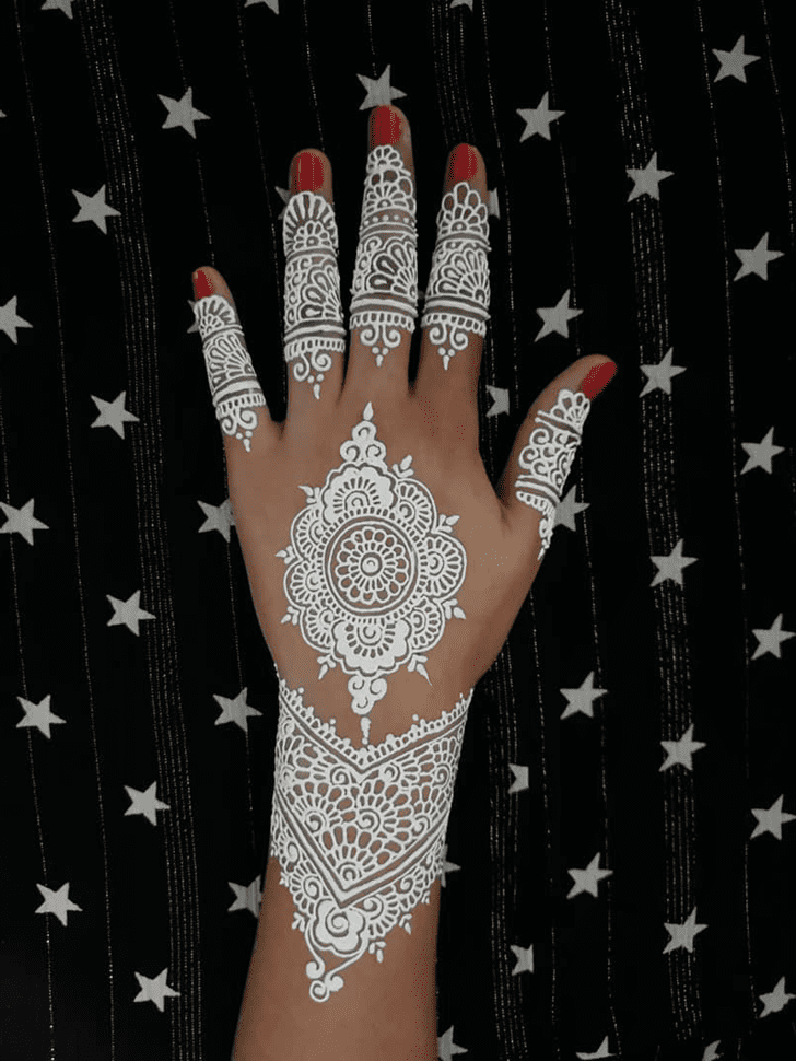 Punjabi White Mehndi