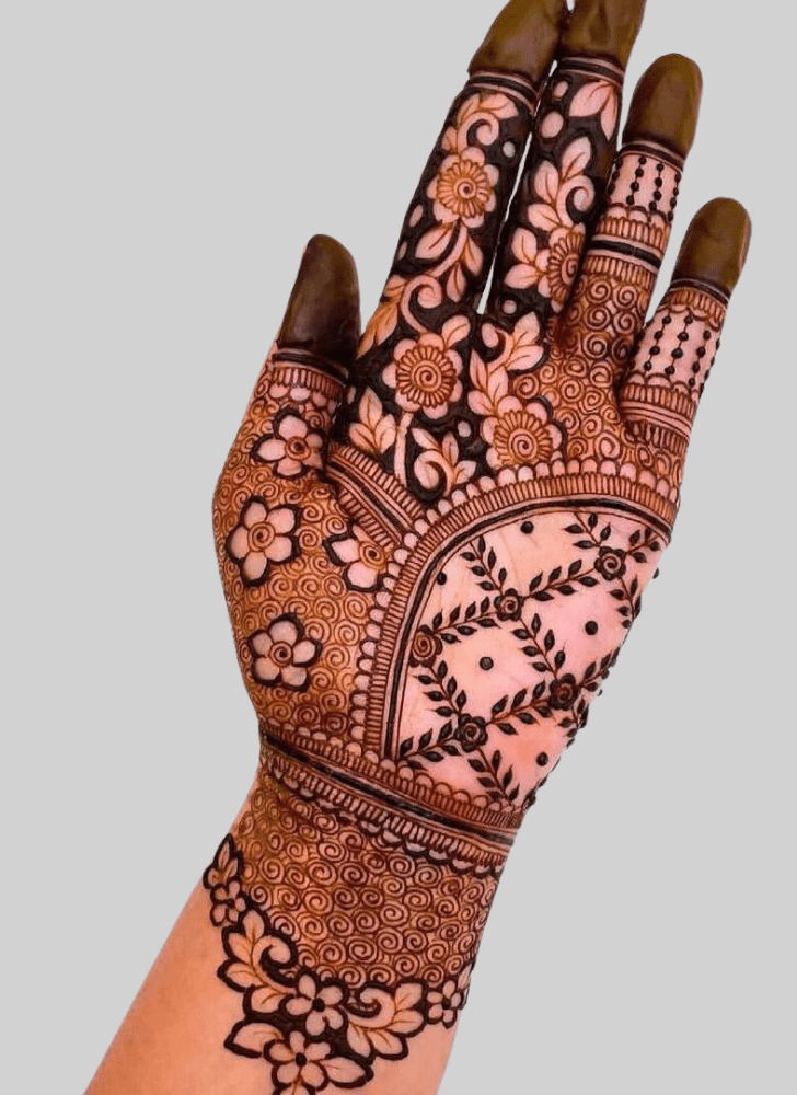 Comely Wonderful Henna Design