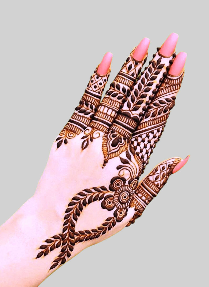 Dazzling Wonderful Henna Design