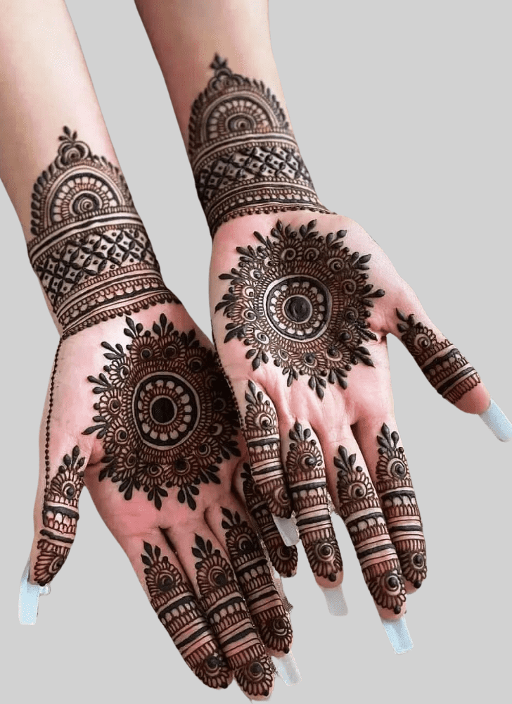 Elegant Wonderful Henna Design