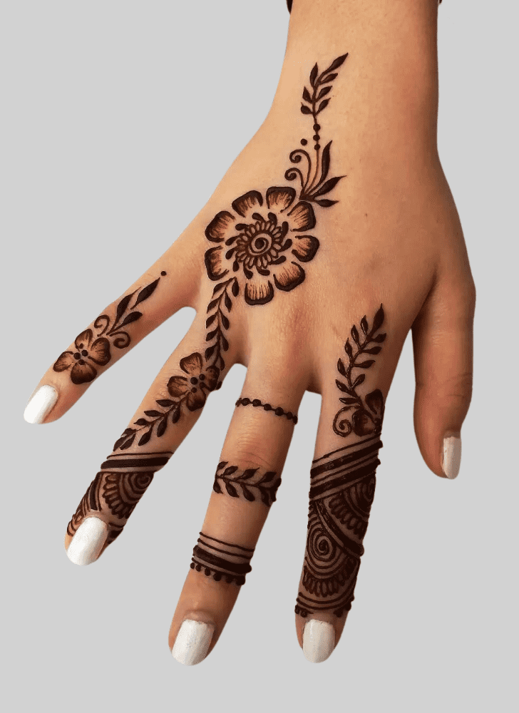 Graceful Wonderful Henna Design