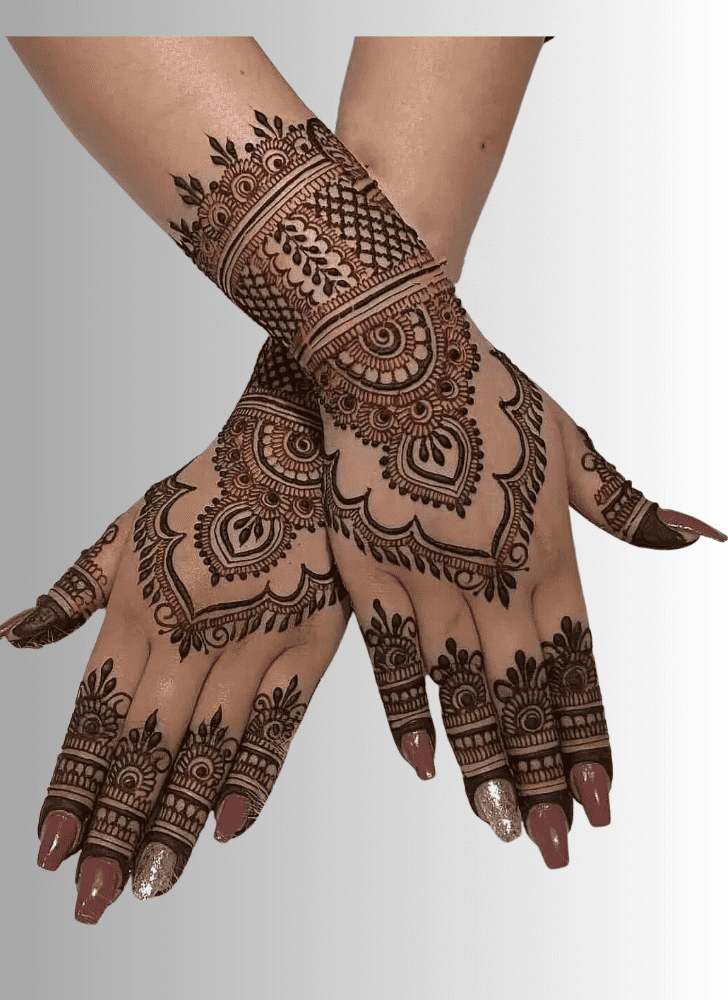 Nice Wonderful Henna Design
