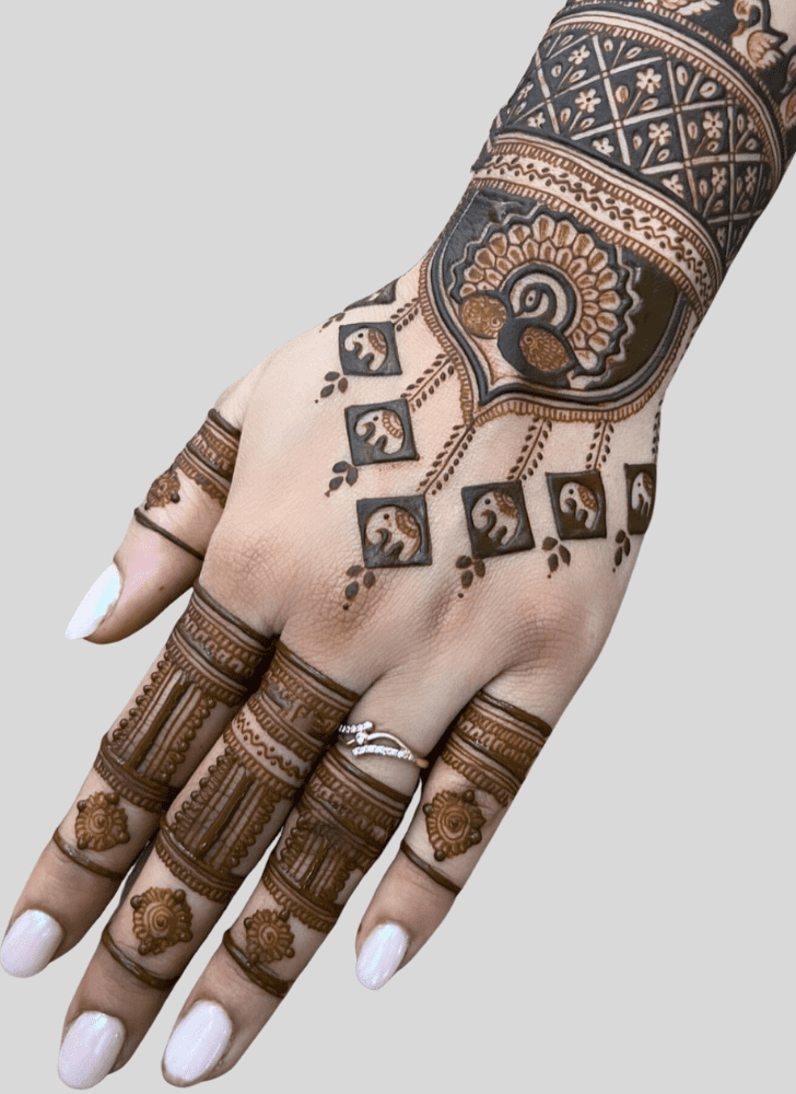 Radiant Wonderful Henna Design