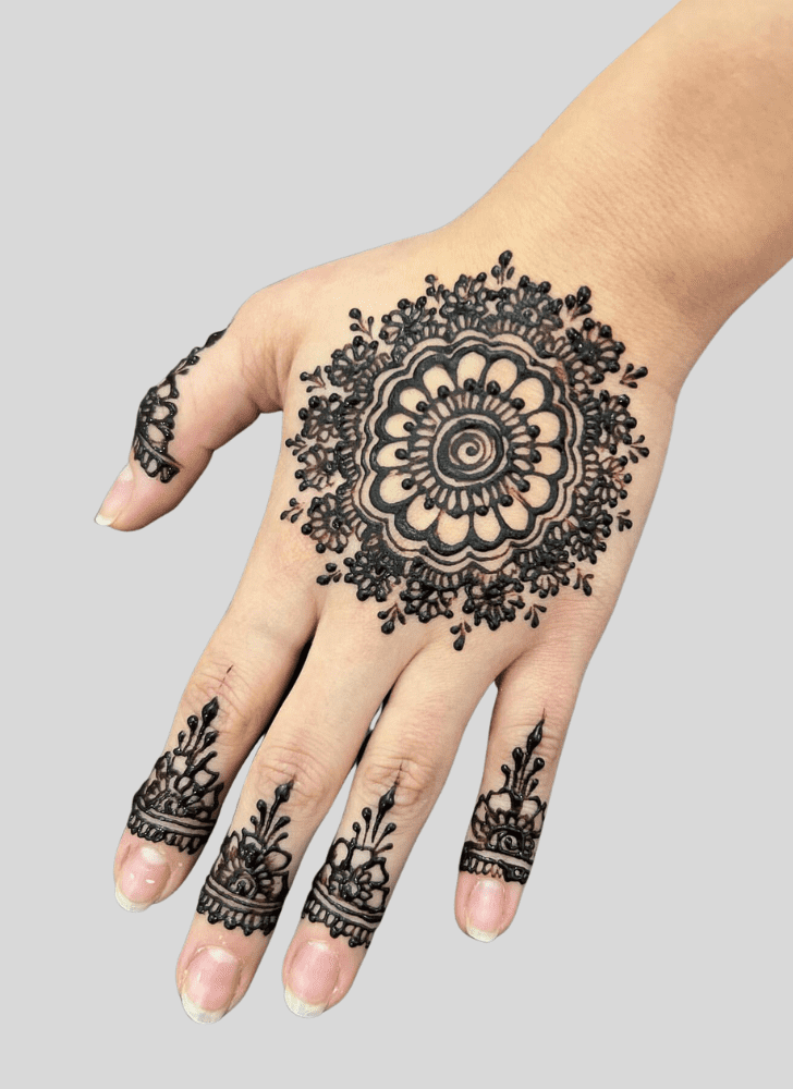 Ravishing Wonderful Henna Design