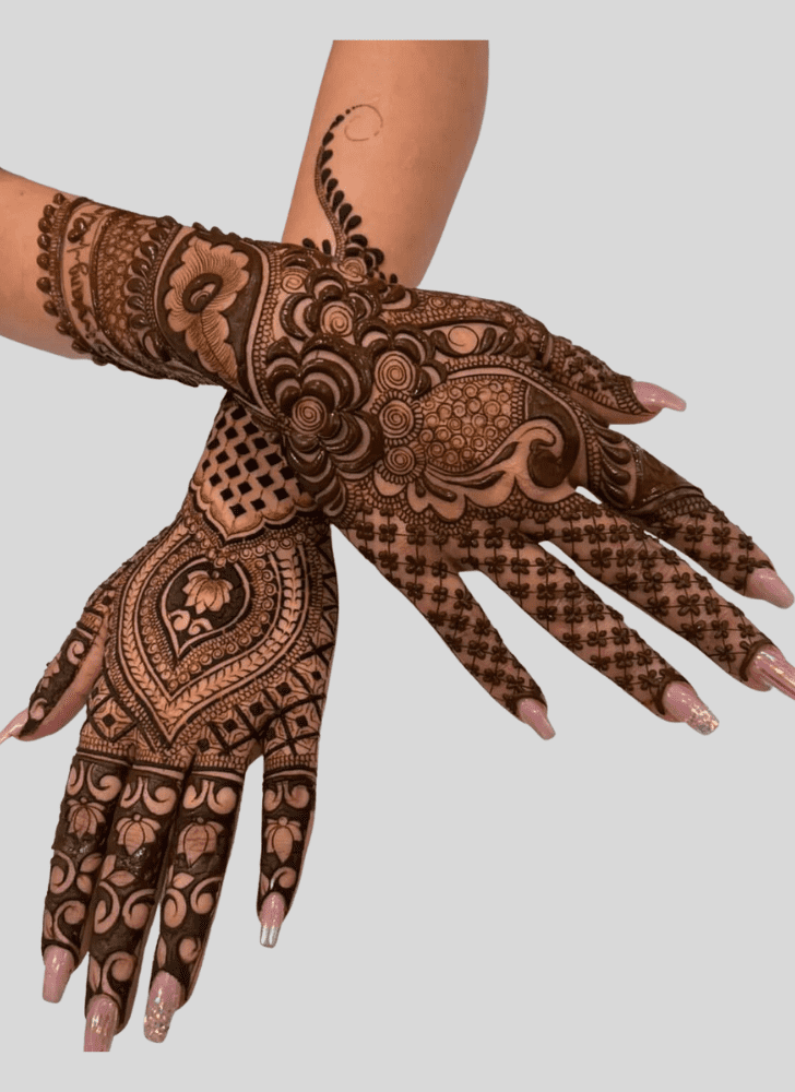 Refined Wonderful Henna Design