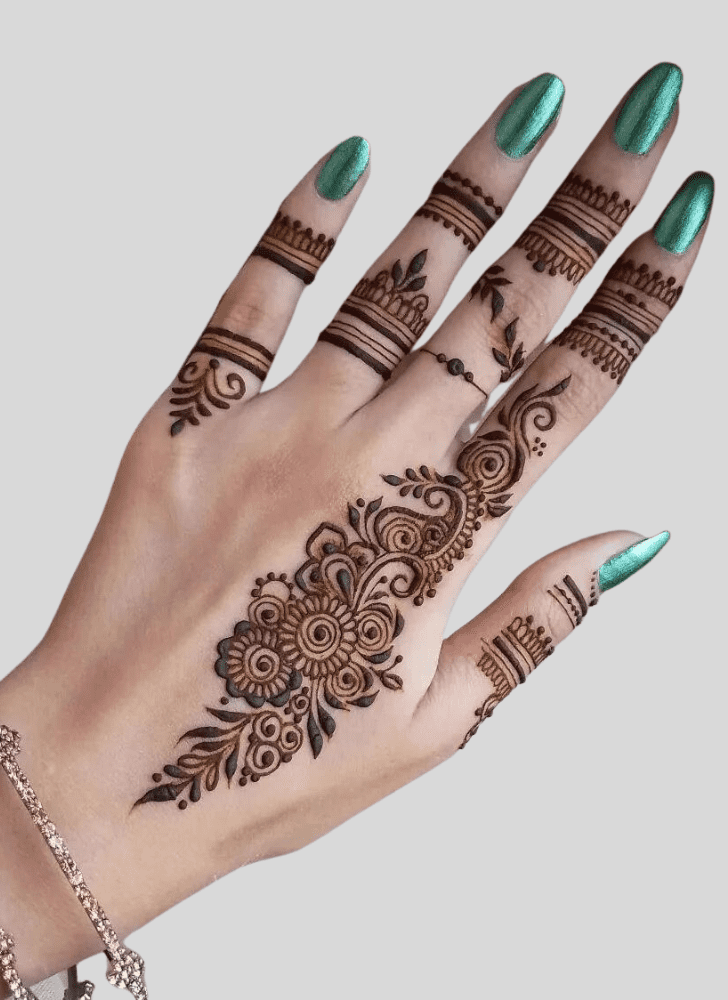 Resplendent Wonderful Henna Design